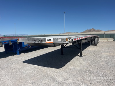 2014 Fontaine HCR5222WSA 53 ft T/A Flatbed Trailer