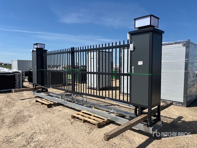 2026 Suihe SG 20 ft Wrought Iron Bi-Parting Driveway Gate (Unused)