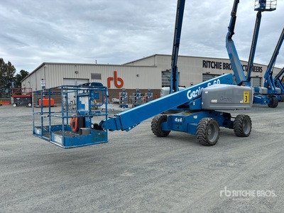 2006 Genie S-60 4WD Dual Fuel Telescopic Boom Lift