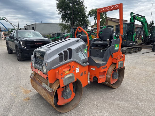 2012 Hamm HD12VV Double Drum Roller 2012 Hamm HD12VV Double Drum Roller