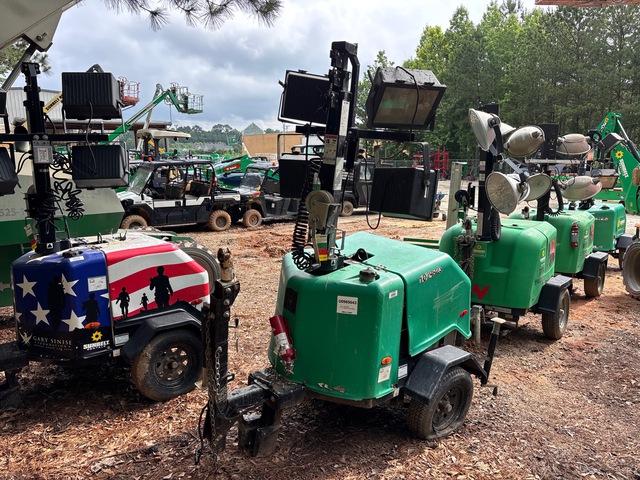 2018 Genie RL4 6 kW Light Tower