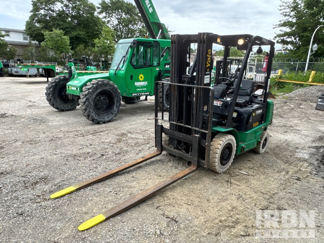 2017 Yale GTP050MX 4600 lb Pneumatic Tire Forklift