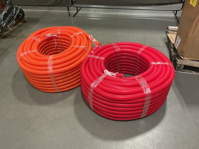 (2) Rolls of Flexible Conduit