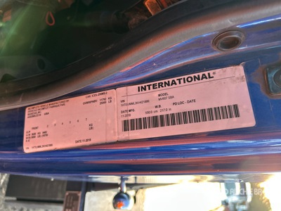 2019 International MV607 4x2 Rollback Truck