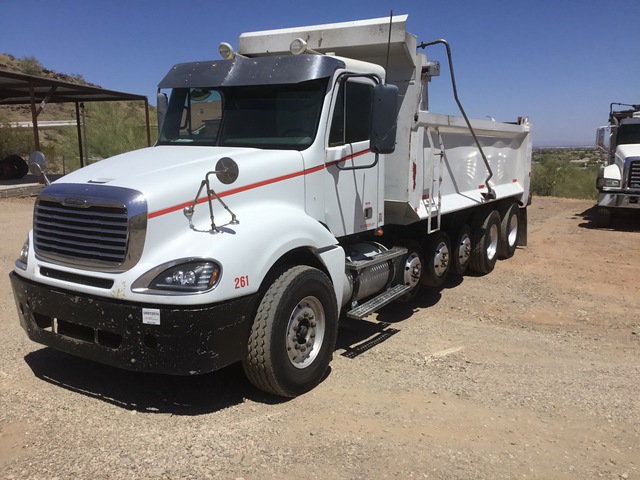 2008 Freightliner Columbia 12x4 Five Axle Dump Truck