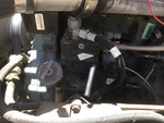 Engine with Air Compressor
