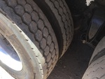 Underbody with Left Front Drive Tires