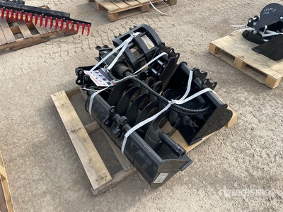 Quantity of (9) 2026 AGT 12EX-ATA Mini Excavator Attachments (Unused)