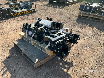 Quantity of (9) 2026 AGT 12EX-ATA Mini Excavator Attachments (Unused)