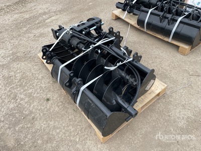 Quantity of (9) 2026 AGT 12EX-ATA Mini Excavator Attachments (Unused)