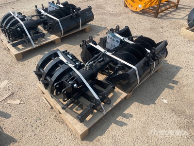 Quantity of (9) 2026 AGT 12EX-ATA Mini Excavator Attachments (Unused)