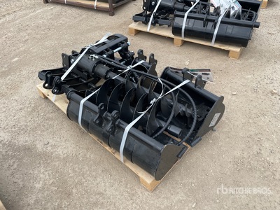Quantity of (9) 2026 AGT 12EX-ATA Mini Excavator Attachments (Unused)