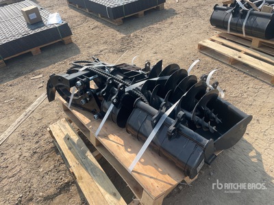 Quantity of (9) 2026 AGT 12EX-ATA Mini Excavator Attachments Accessoire divers pour excavatrice (Unused)