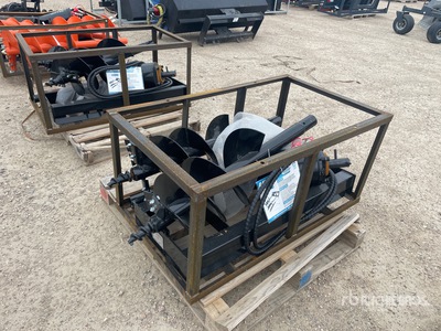 2026 Mower King SSECAG-Y Skid Steer Auger (Unused)