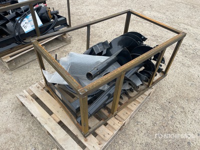 2026 Mower King SSECAG-Y Skid Steer Auger (Unused)