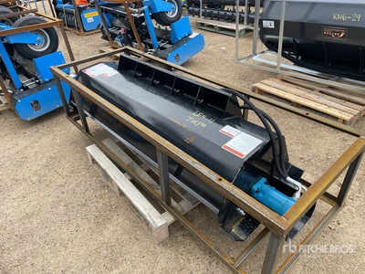 2026 Mower King ECSSTR072 72 in Skid Steer Tiller (Unused)