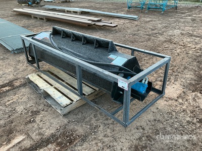 2026 Mower King ECSSTR072 72 in Schranklader Cultivator (Unused)