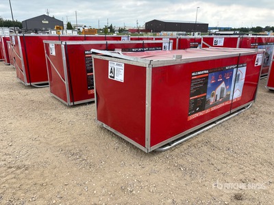 2026 HIlls Industrial 804024 40 ft x 80 ft x 24 ft Storage Building (Unused)