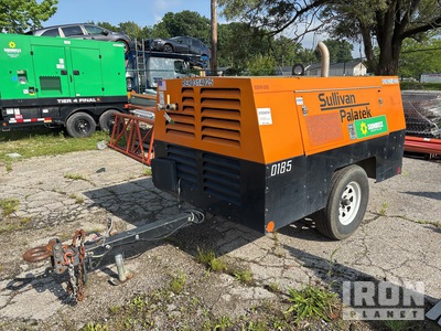 2012 Sullivan D185PJD 185 cfm Mobile Air Compressor