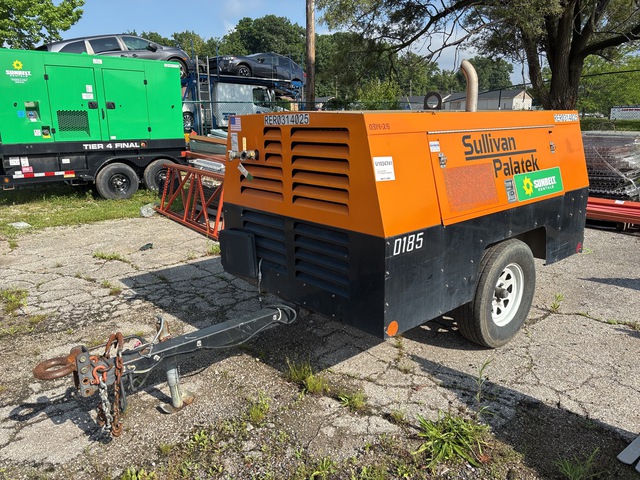 2012 Sullivan D185PJD 185 cfm Mobile Air Compressor