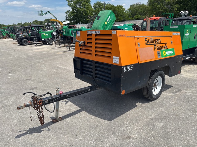 2013 Sullivan D185 185 cfm Mobile Air Compressor 2013 Sullivan D185 185 cfm Mobile Air Compressor