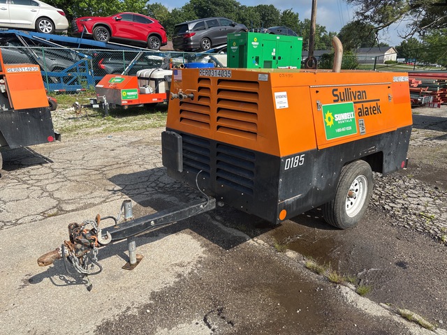 2013 Sullivan D18506JDB 180 cfm Mobile Air Compressor