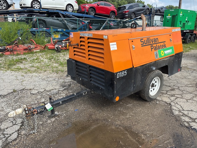 2013 Sullivan D18506JDB 185 cfm Mobile Air Compressor