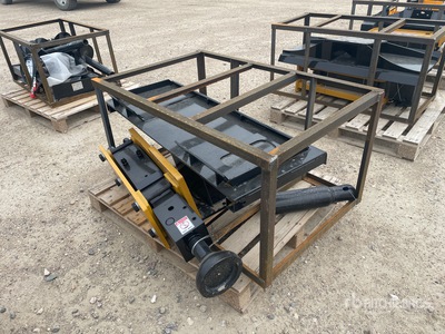 2026 AGT PD680-PZ Skid Steer Post Driver (Unused)