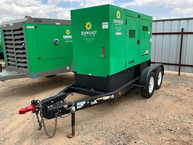 2017 Multiquip DCA-70SSIU4F 56 kW Mobile Generator Set