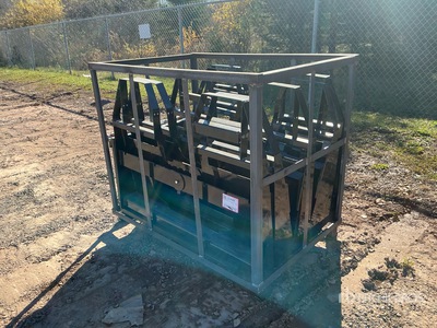 Quantity of (5) 2026 AGT SSCPF48-4400-WFF Skid Steer Forks (Unused)