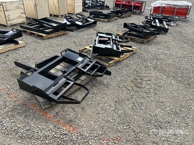 Quantity of (5) 2026 AGT SSCPF48-4400-WFF Skid Steer Forks (Unused)
