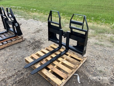 Quantity of (5) 2026 AGT SSCPF42-2200-WFF 42 in Fourches pour Skid Steer (Unused)