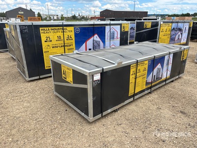 2026 HIlls Industrial 603022 30 ft x 60 ft x 22 ft Storage Building (Unused)