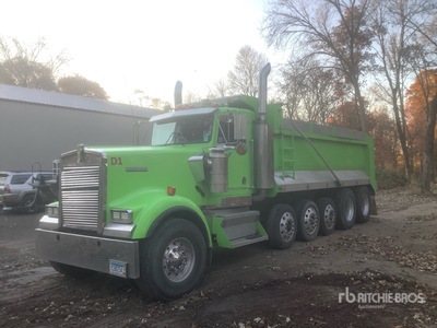 1996 Kenworth W900 شاحنة قلابة -خمس محاور