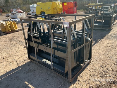 Quantity of (5) 2026 AGT SSCPF48-6600-WFF 48 in Skid Steer Forks (Unused)