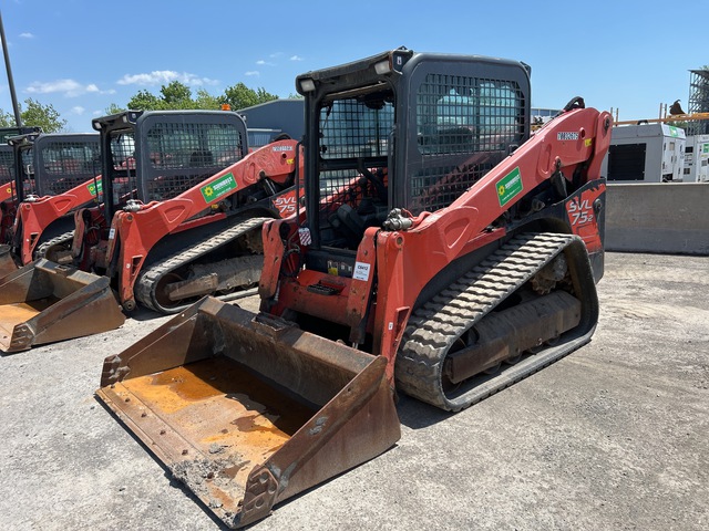 2018 KUBOTA SVL75-2 Two-Speed High Flow Compact Track Loader 2018 KUBOTA SVL75-2 Two-Speed High Flow Compact Track Loader