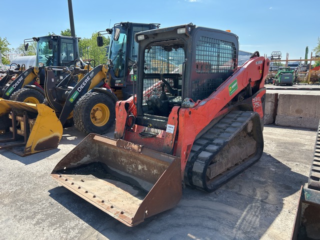 2018 KUBOTA SVL75-2 Two-Speed High Flow Compact Track Loader 2018 KUBOTA SVL75-2 Two-Speed High Flow Compact Track Loader