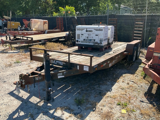 2010 Horton BP20 Hoss 20 ft T/A Equipment Trailer 2010 Horton BP20 Hoss 20 ft T/A Equipment Trailer