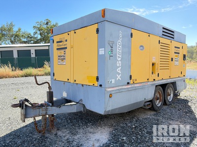 2018 Atlas Copco 1800HAF Mobile Air Compressor