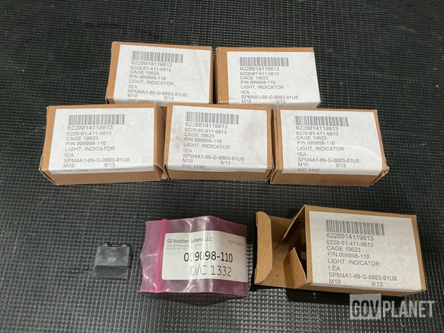 (6) GE 009098-110 Indicator Lights