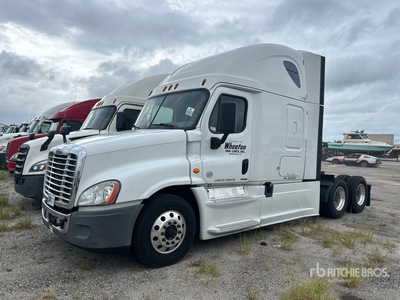 2018 Freightliner Cascadia 125 6x4 T/A Sleeper Truck Tractor (Inoperable)