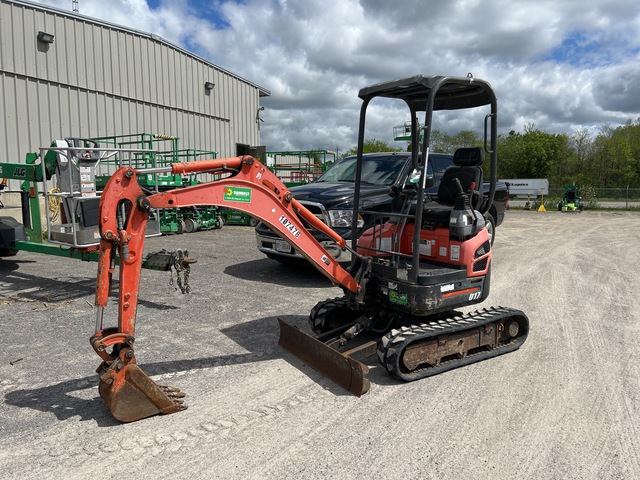 2016 Kubota U17 Mini Excavator 2016 Kubota U17 Mini Excavator
