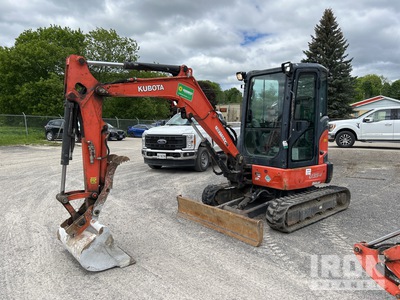 2017 (unverified) Kubota U35-4 Mini Excavator