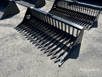 2025 Kit Containers QT-SB-L76-V3 76 in Skid Steer Screening Bucket