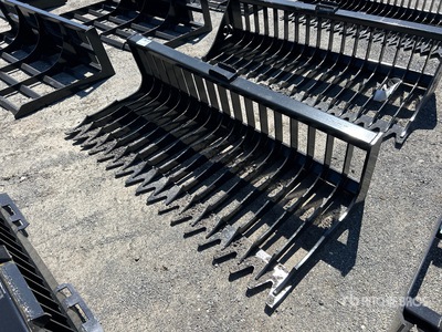 2025 Kit Containers QT-SB-H76-V3 76 in Skid Steer Screening Bucket