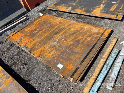 2025 Kit Containers Steel 60 in x 97 in Plaques d'acier