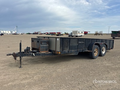 1992 Homebuilt 18 ft T/A Remorque utilitaire