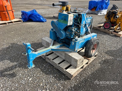 Skyes Univac HE GP80 Trailer-Mounted Pompa per acqua