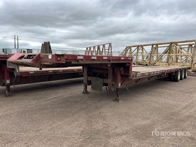 2009 Manac 10248101 Tri/A 48 ft - 66 ft Extendable Semi aanhanger