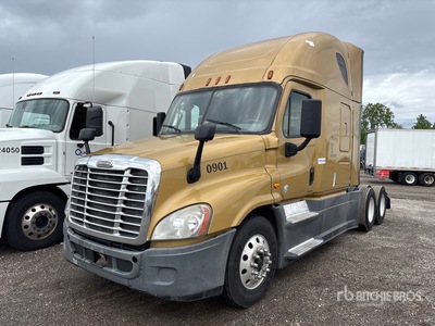 2017 Freightliner Cascadia 125 6x4 T/A Sleeper Truck Tractor